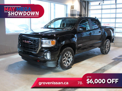 2021 GMC Canyon AT4: 4WD, CREW CAB, P0WER SEAT, AUTOMATIC!