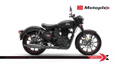 Classic 350 Dark Royal Enfield est une marque fabricant des motos depuis 120 ans. Ces motos l?gendai...