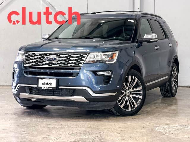 2018 Ford Explorer Platinum 4WD w/ Apple CarPlay, Heated Front S in Cars & Trucks in Bedford