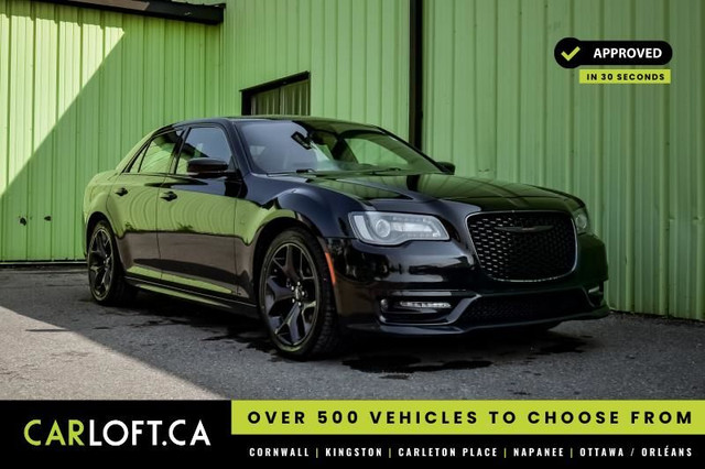 2022 Chrysler 300 S • SUNROOF • NAV • HEATED LEATHER • PREM. AUD in Cars & Trucks in Kingston