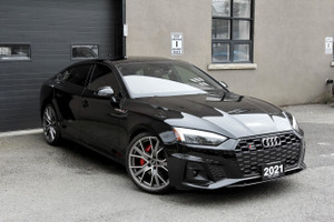 2021 Audi S5 Progressiv *Black On Red* Accident Free*