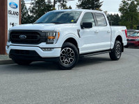 This 2023 Ford F-150 XLT has an Oxford White Exterior and Black Interior with seating for 5. Equippe... (image 1)