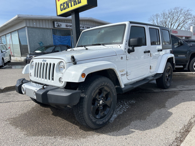 2015 Jeep Wrangler Unlimited Sahara in Cars & Trucks in Grand Bend