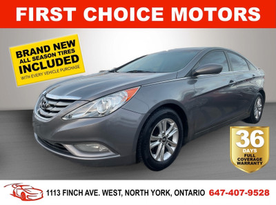 2011 HYUNDAI SONATA GLS ~AUTOMATIC, FULLY CERTIFIED WITH WARRANT