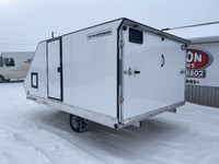 2024 SLED SHED HYBRID PRO STARR ALUMINUM SINGLE AXLE 8.5' WIDE S