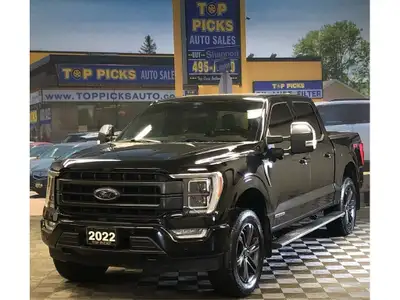 Fully Loaded Lariat Sport, Agate Black Metallic On Two Tone Interior, 502A Package, Crew Cab, 3.5 Li...