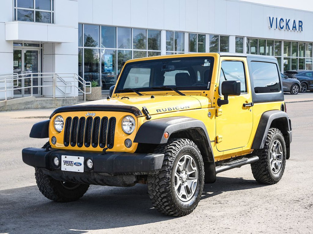 2015 Jeep Wrangler 4WD 2dr Rubicon Loaded Low Low Kms!! in Cars & Trucks in Winnipeg