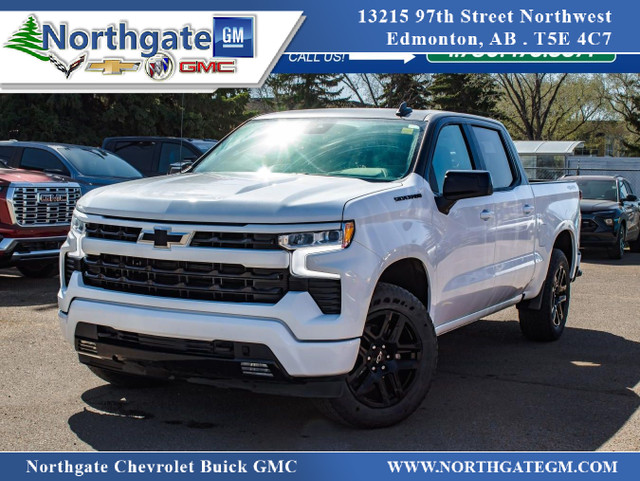2024 Chevrolet Silverado Short BOX Crew CAB 1500 RST * GM CERTIF in Cars & Trucks in Edmonton