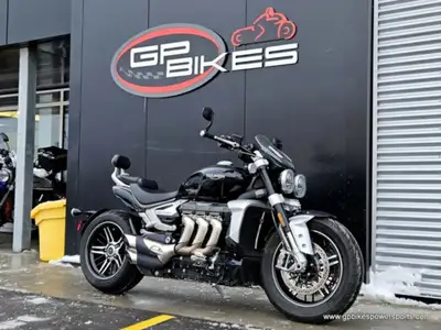 No money down. Credit approved in minutes* OACJust...CLICK HERE 2020 Triumph Rocket 3 GT Phantom Bla...
