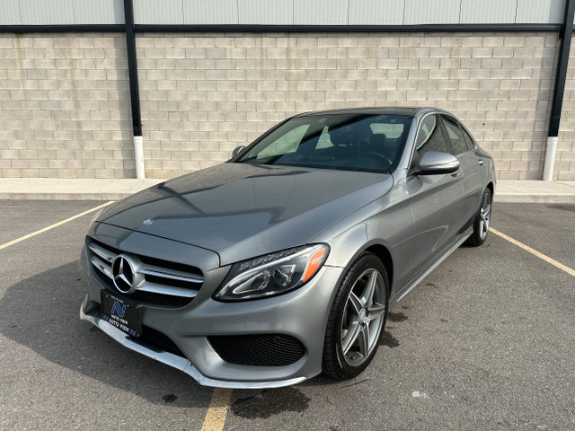 2015 Mercedes-Benz C300 4MATIC **AMG RIMS** in Cars & Trucks in Hamilton - Image 2