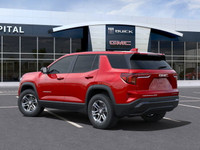 This 2025 GMC Terrain in Volcanic Red Tintcoat is equipped with AWD and Turbocharged Gas I4 1.5L/-TB... (image 3)