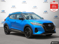New Price! Odometer is 7968 kilometers below market average! Blue 2024 Nissan Kicks SR FWD CVT with... (image 6)
