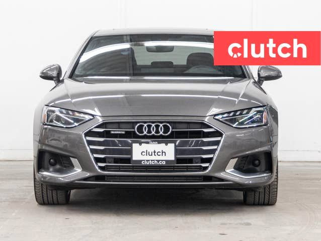2021 Audi A4 Komfort AWD w/ Apple CarPlay & Android Auto, Blueto in Cars & Trucks in Bedford - Image 2