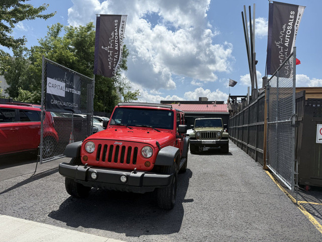 2013 Jeep Wrangler Unlimited SPORT UNLIMITED 4dr 4x4 Manual in Cars & Trucks in Ottawa - Image 3