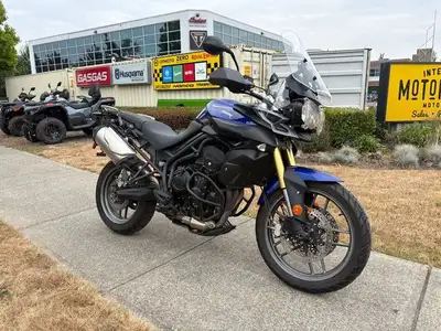 2013 Triumph Tiger 800 ABS ? $4,998 ? ADVENTURE READY ? TRIPLE POWER ? PROVEN RELIABILITY Explore ci...