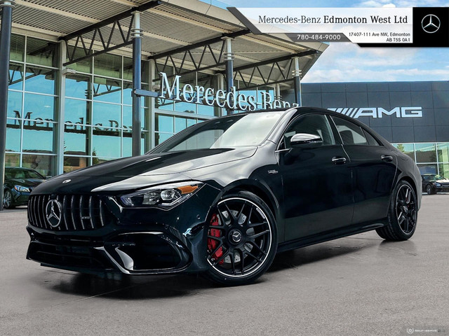 2023 Mercedes-Benz CLA 45 AMG 4MATIC Coupe - 382HP AMG I-4 Turbo in Cars & Trucks in Edmonton