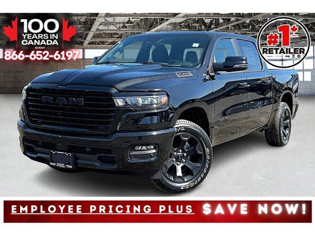 2025 Ram 1500 SPORT CREW 12 Screen Nav 20 Alloys in Cars & Trucks in Mississauga / Peel Region