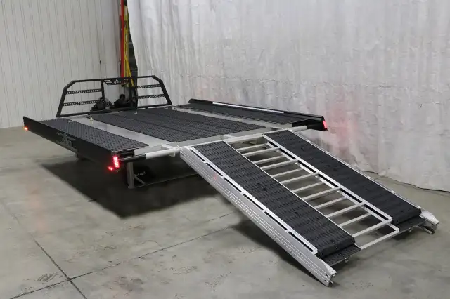 2025 Zone Atomik 13 SLED DECK EXCURSION SERIE-2 NOIR - 7' in Cargo & Utility Trailers in Ottawa - Image 11