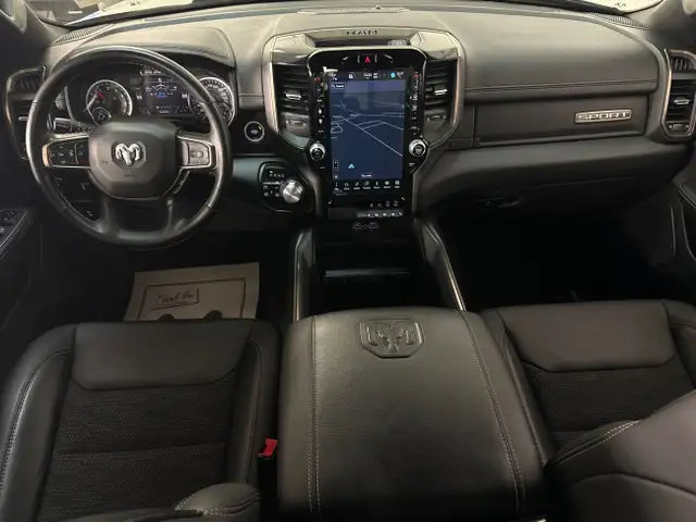 2022 RAM 1500 Sport SPORT/4WD/CREW/22" WHEELS/BLACK/OFF 1 OWN... in Cars & Trucks in Belleville - Image 26