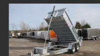 MAYHEM ADVANTGE Combo Dump Series Trailers 6X10 7000lb. Galvaniz