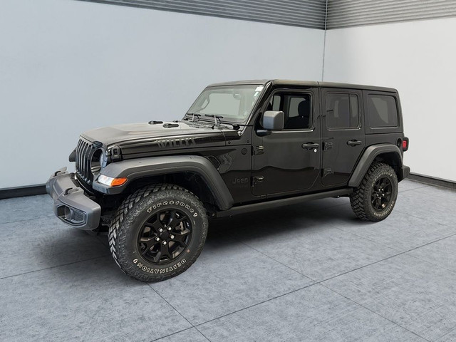 2022 Jeep Wrangler Unlimited Willys 4x4 V6 Toit Targa Carplay Ca in Cars & Trucks in Laval / North Shore - Image 3