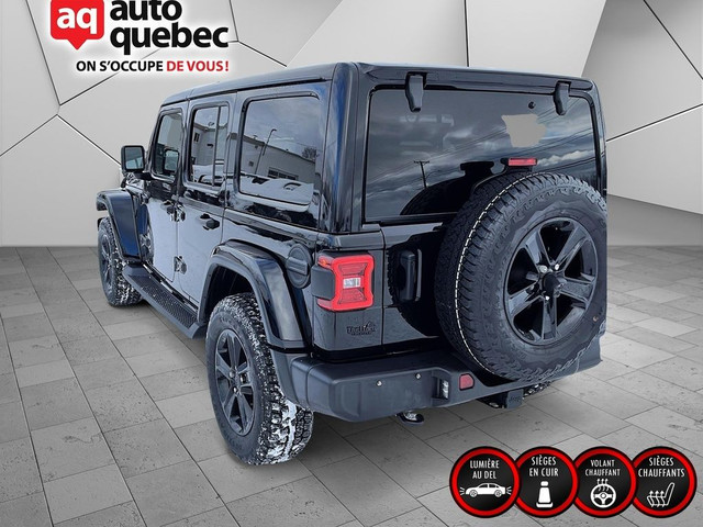  2021 Jeep Wrangler UNLIMITED HIGH ALTITUDE/CUIR/2 TOIT/GARANTIE in Cars & Trucks in Thetford Mines - Image 4