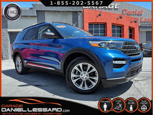 2022 Ford Explorer XLT 4WD 2.3L MAG 20 TOIT CUIR 6 PLACES GPS