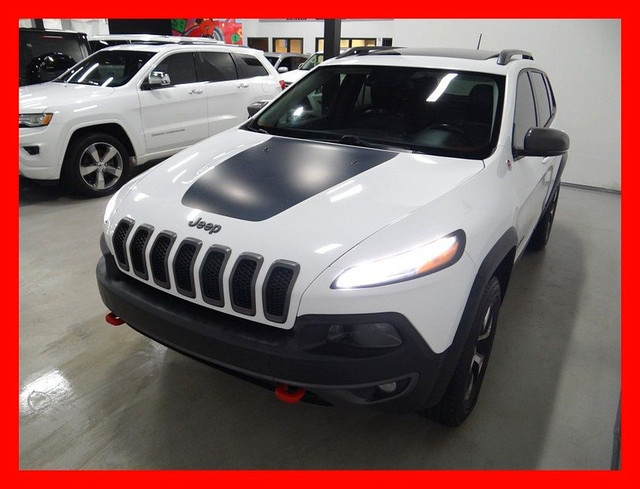 2015 Jeep Cherokee 4WD TRAILHAWK *NAVI/BACKUP CAM/LEATHER/SUNROO in Cars & Trucks in London - Image 3