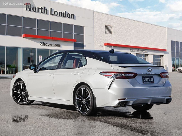 2020 Toyota Camry XSE Red Leather and Panoramic Sunroof. in Cars & Trucks in London - Image 4