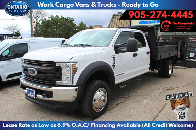 2019 Ford F-550 Crew 6.7L Diesel Hydraulic Dump Truck DRW in Cars & Trucks in Mississauga / Peel Region