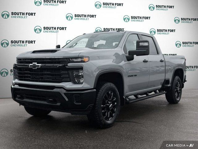 2025 Chevrolet Silverado 2500HD Custom 4WD Crew Cab | Dark in Cars & Trucks in Strathcona County