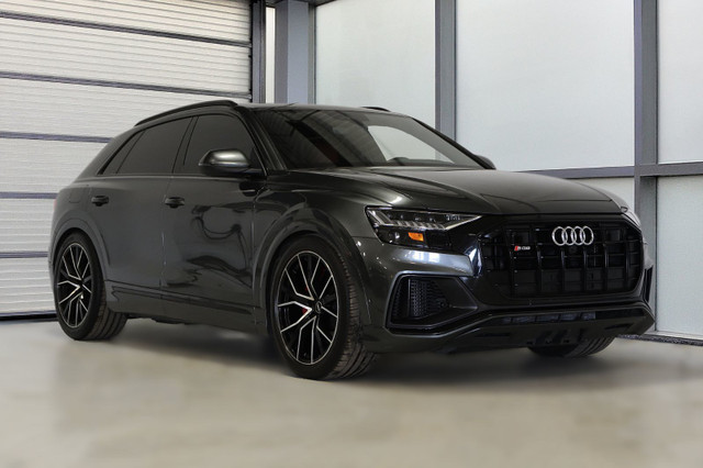 2021 Audi SQ8 Black optics / Sport exhaust / Premium / Hitch / C in Cars & Trucks in Longueuil / South Shore