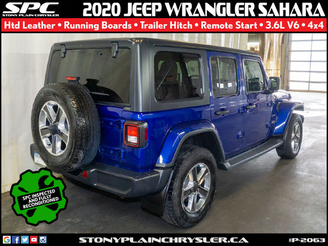 2020 Jeep Wrangler Unlimited Sahara 4x4 for sale in Cars & Trucks in St. Albert - Image 3