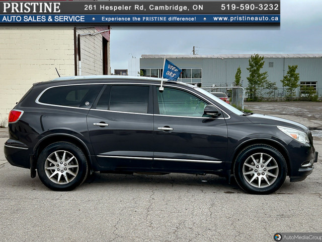 2017 Buick Enclave Leather AWD Bluetooth Rem Start. Rev. Cam. Bl in Cars & Trucks in Cambridge - Image 3