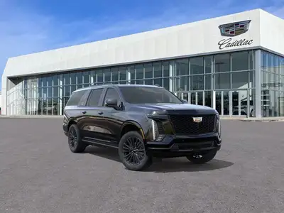 Experience flagship luxury in this 2025 Cadillac Escalade ESV Sport Platinum, featuring a powerful a...