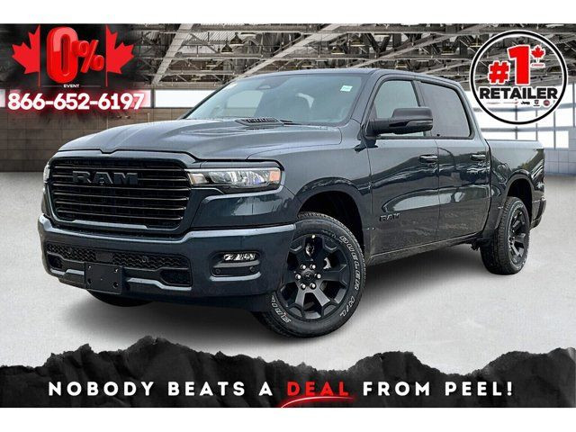 2025 Ram 1500 SPORT CREW Pano Roof Sport Hood Nav in Cars & Trucks in Mississauga / Peel Region