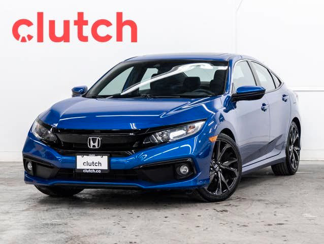 2019 Honda Civic Sport w/ Apple CarPlay & Android Auto, Power Mo in Cars & Trucks in Bedford
