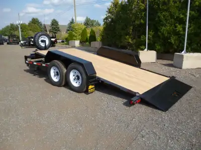 Tilt & Load Float Trailer By Miska Trailers - Made in Canada Easy to Load, 7 Ton Models starting at...