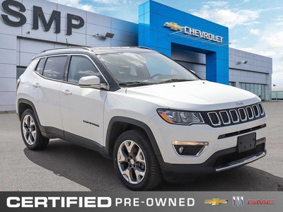 2021 Jeep Compass Limited | 4X4 | Heated Seats + Steering Wheel