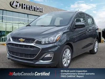 This 2021 Chevrolet Spark 1LT Hatchback offers surprising practicality in a compact package. Its pep...