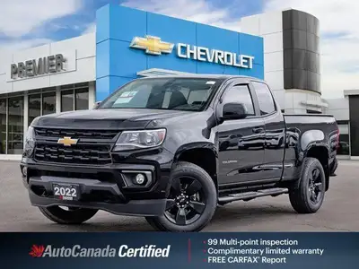 Odometer is 11280 kilometers below market average! Blade Silver Metallic 2022 Chevrolet Colorado LT...