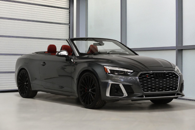 2022 Audi S5 CABRIOLET Progressiv / Int. Rouge / Carplay / Roues dans Autos et camions  à Longueuil/Rive Sud