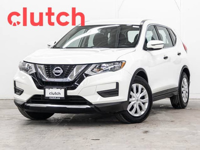 2017 Nissan Rogue S w/ Rearview Monitor, Bluetooth, A/C