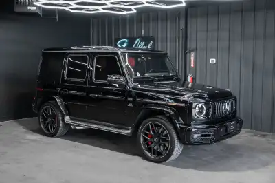 2019 Mercedes-Benz AMG G63 Low Mileage/ Black on Red