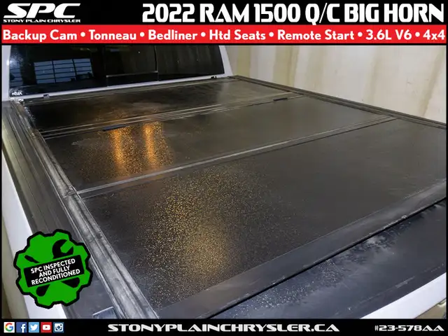 2022 RAM 1500 Big Horn 4x4 Quad Cab 6'4 in Cars & Trucks in St. Albert - Image 25