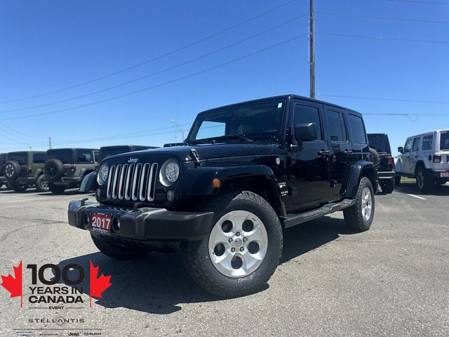 2017 Jeep Wrangler UNLIMITED SAHARA | HEATED SEATS | 1 OWNER | in Cars & Trucks in Oakville / Halton Region