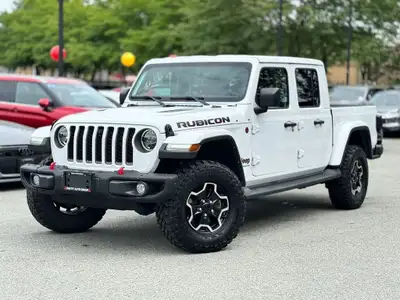 One Owner, No Accidents, 3.0L Ecodiesel, Rubicon with Fox Performance Shocks, Leather, Trailer Tow P...