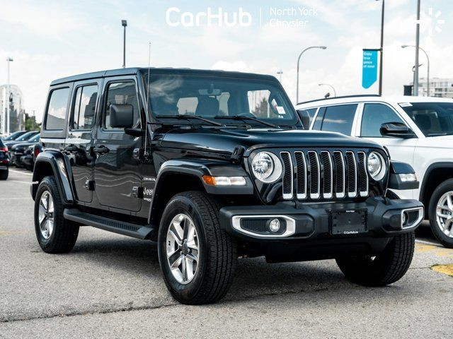 2021 Jeep Wrangler Unlimited Sahara 4x4 Uconnect 4C NAV & Sound in Cars & Trucks in City of Toronto - Image 4
