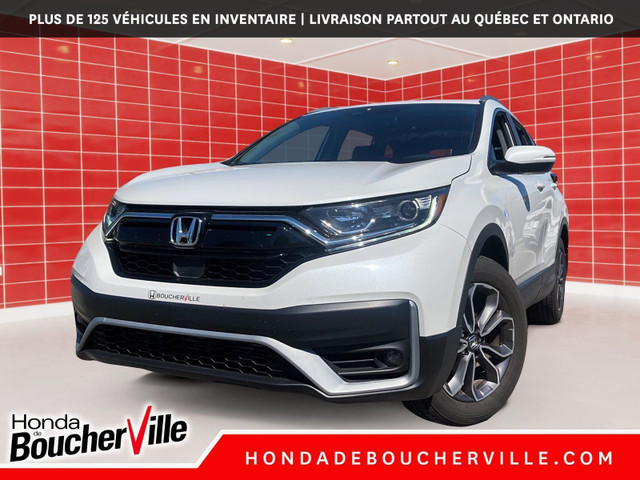2021 Honda CR-V EX-L CUIR, BAS KILOMETRAGE, TOIT, DEMARREUR A DI in Cars & Trucks in Longueuil / South Shore
