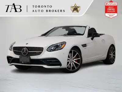 This 2017 Mercedes-Benz SLC 43 AMG Roadster delivers open-top exhilaration with AMG performance, sha...